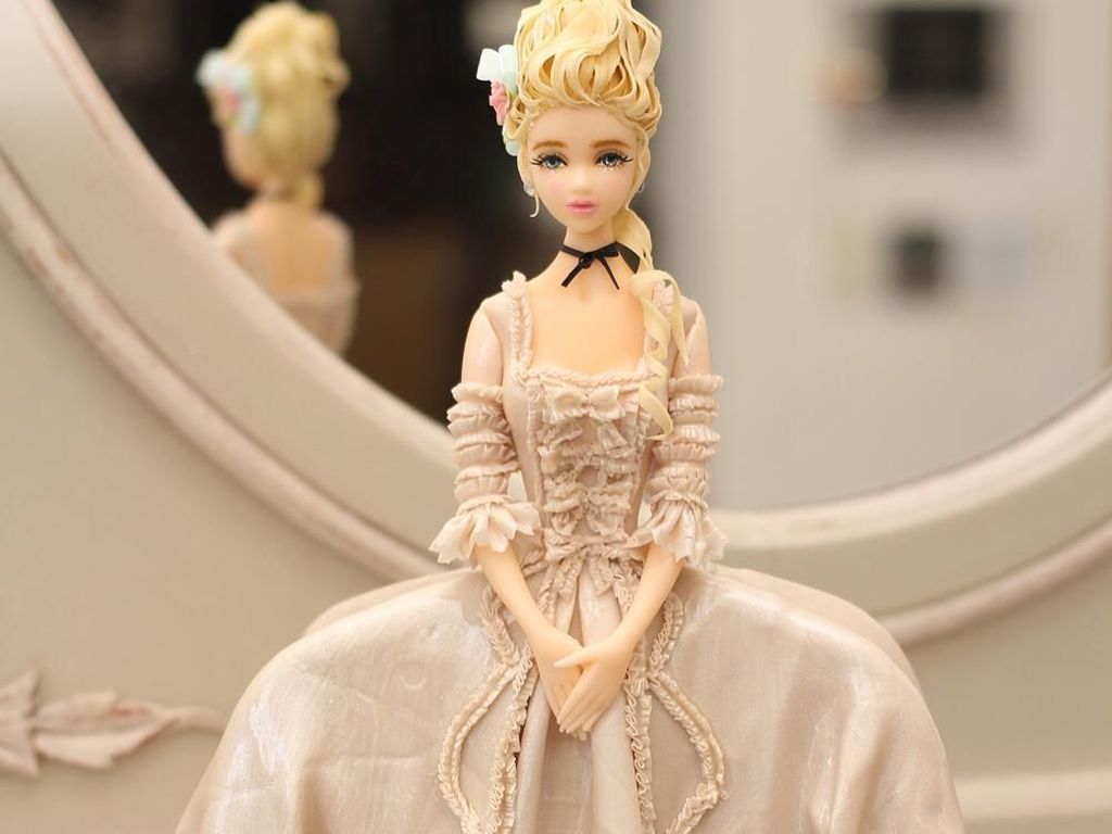 Sayang Dimakan! Cantiknya Barbie Cake 3D Buatan Baker Korea