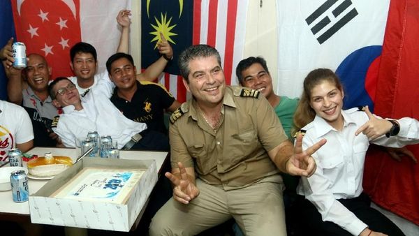 Saat Pekerja JICT Rayakan Tahun Baru