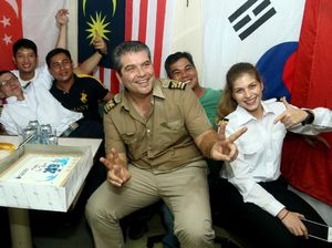 Saat Pekerja JICT Rayakan Tahun Baru