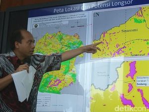 BNPB: 33 Kecamatan di Sukabumi Rawan Longsor di Januari Ini