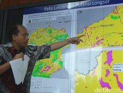 BNPB: 33 Kecamatan di Sukabumi Rawan Longsor di Januari Ini
