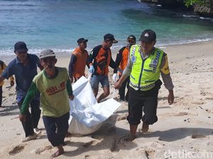 Hii... Mayat Pria Tanpa Kepala Ditemukan di Pantai Malang Selatan