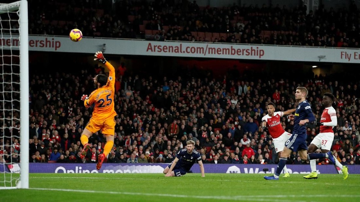Link live streaming Fulham vs Arsenal. (Foto: John Sibley/Reuters)