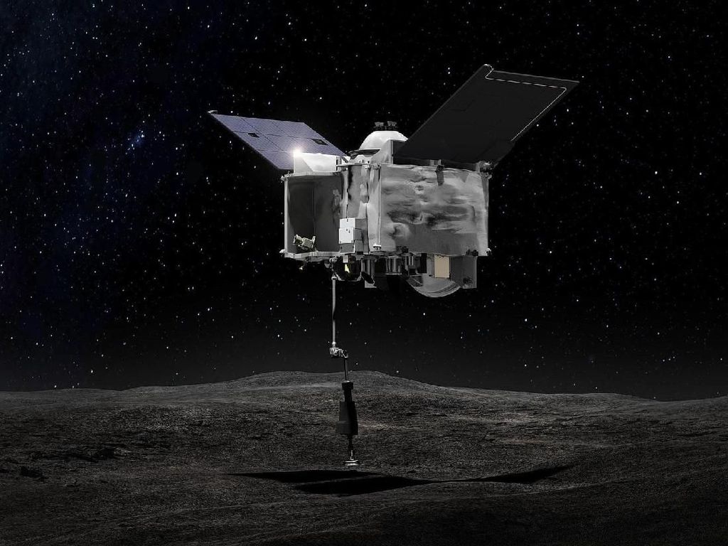 Wahana NASA Berhasil Mendarat di Asteroid Bennu dan Kumpulkan Sampel Wahana NASA Berhasil Mendarat di Asteroid Bennu dan Kumpulkan Sampel
