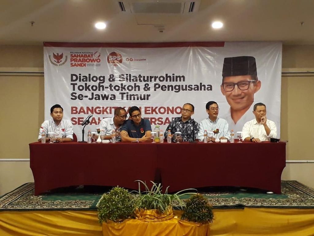 Di Depan Pengusaha Sandi Janji Mudahkan Akses Usaha Di Depan Pengusaha Sandi Janji Mudahkan Akses Usaha