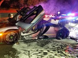 Baru Dibeli Beberapa Hari, McLaren Senna Terbakar