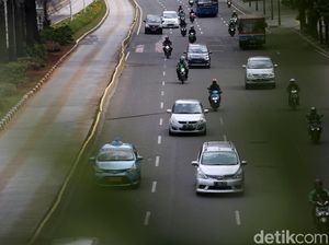 Diperpanjang Anies, Begini Potret Ganjil-Genap Sore Ini