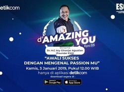 Tonton dAmazing You Passion Mesin Sukses Ary Ginanjar di Sini!