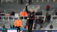 Solskjaer membawa MU memetik empat kemenangan beruntun di laga pertamanya sebagai manajer, menyamai rekor Sir Matt Busby. (Foto: Scott Heppell/Reuters)