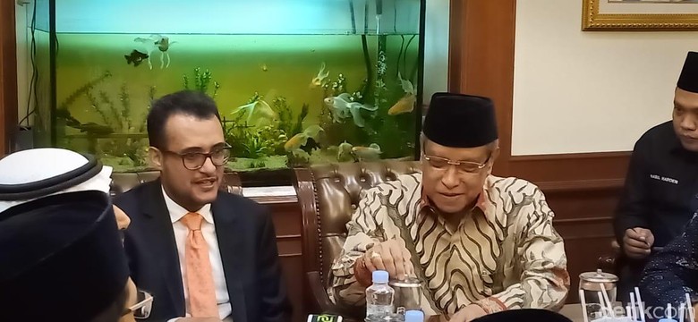 Dubes Arab Saudi Baru Kunjungi PBNU, Osama Al Shuaibi Diganti?