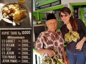 Gaya Kece Tamara Bleszynski Belanja di Pasar Tradisional