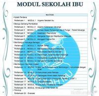 Modul Sekolah Ibu