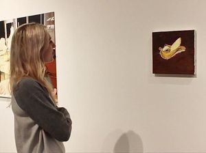 Banksy Kembali Nakal Taruh Lukisan Pisang di Ohio Banksy Kembali Nakal Taruh Lukisan Pisang di Ohio