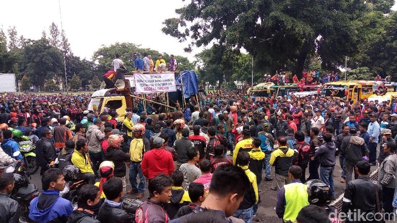 Pendapatan Turun, Ojek Konvensional di Wonosobo Tolak Ojol