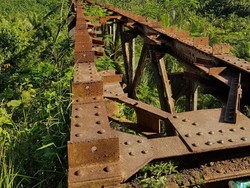 Jalur Kereta Banjar-Pangandaran Amburadul