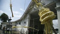 Janur Kuning Dhaup Ageng Puro Pakualaman Telah Melambai