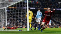 Liverpool sempat menyimpan asa untuk meneruskan laju tak terkalahkan dengan gol Robeto Firmino pada menit ke-64. (Foto: Jason Cairnduff/Action Images via Reuters)