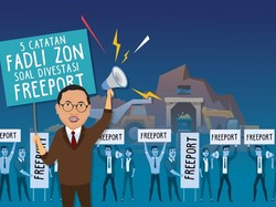 5 Catatan Fadli Zon soal Pembelian Saham Freeport