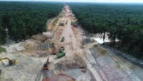 Tol Pekanbaru-Dumai Lagi Dibangun, Ini Penampakannya