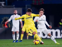 Bertanding di markas Villarreal, Estadio de la Ceramica, Jumat (4/1/2019) Los Blancos harus puas berbagi hasil seri 2-2.