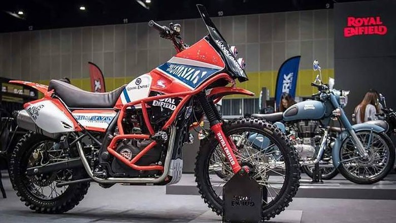 Royal Enfield Himalayan Bergaya Rally Dakar. Foto: Morebikes