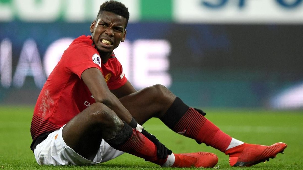 Kondisi Paul Pogba belum bisa dipastikan untuk laga dengan Tottenham Hotspur di akhir pekan ini (Stu Forster/Getty Images)