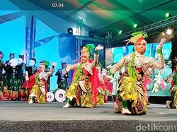 Menari di Arab Saudi, Seniman Cilik Banyuwangi Disambut Meriah