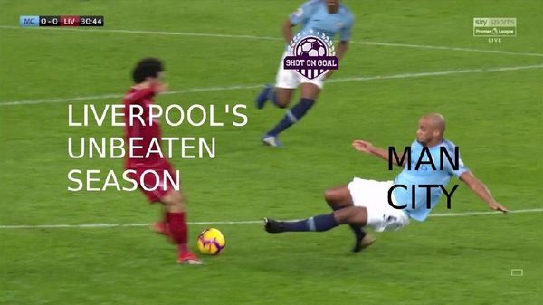 Meme Kocak Liverpool yang Gagal Invicible Usai Digebuk City
