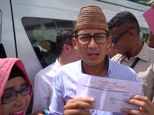 Sandi Banjir Sumbangan Kampanye Usai Salat Jumat di Tarakan