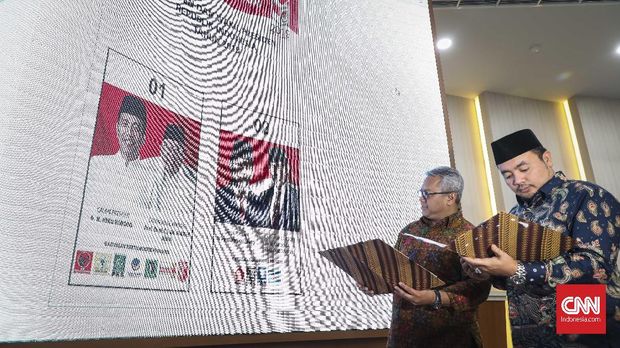 TKN Bantah Gaya Pakaian Jokowi di Kertas Suara Kamuflase