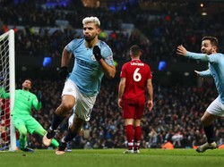 Aguero Bawa City Unggul 1-0 atas Liverpool di Babak Pertama