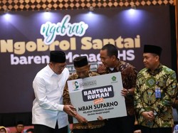 66 Tahun Mengabdi di Istiqlal, Mbah Parno Dihadiahi Kemenag Rumah
