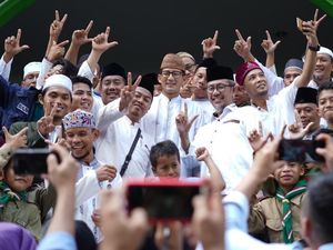 Ke Ponpes di Samarinda, Sandiaga Janji Dorong DPR Sahkan RUU Pesantren
