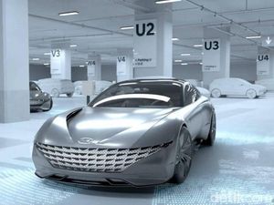 Canggih, Cara Ngecas Mobil Listrik Tanpa Sopir di Masa Depan