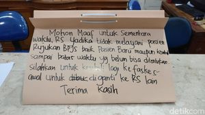 Foto: Berbagai Cara Umumkan Putus Saat RS Tak Lagi Layani BPJS