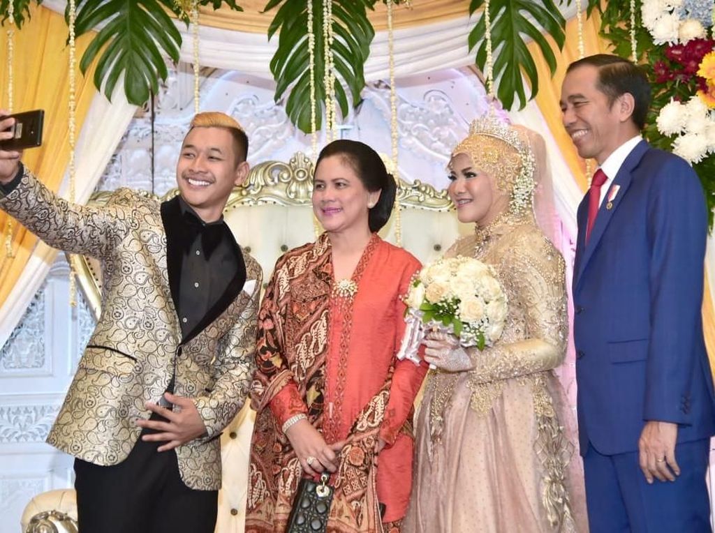 Kala Jokowi Kondangan ke Pernikahan Atlet Peraih Emas Pencak Silat