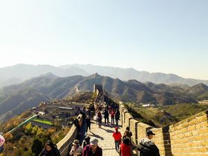 Perjuangan Menggapai Puncak Tembok Besar China