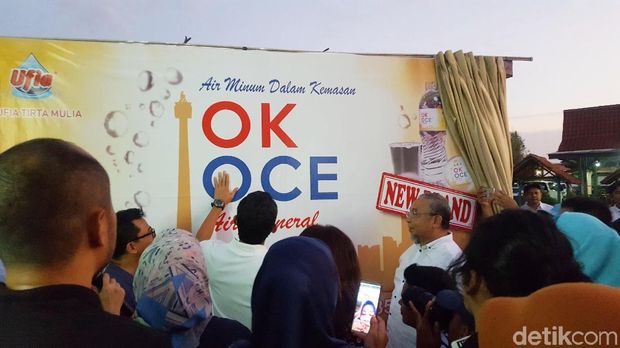 Resmikan Produk Air Mineral, Sandi Ingin Buktikan OK OCE Masih Berjalan