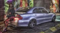 Gaya Vanessa Angel di Antara Mobil-mobil Jerman dan Motor Kecil