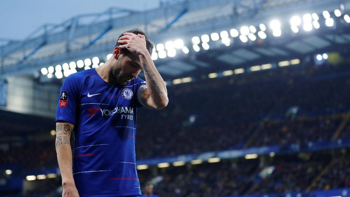 Cesc Fabregas harus pisah jalan dengan Chelsea (Eddie Keogh/REUTERS)