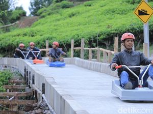 Foto: Seru-seruan di Wahana Baru Rancabali Bandung