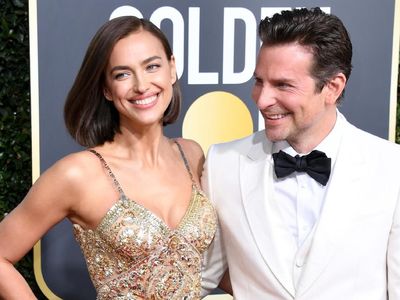 Momen Mesra Irina Shayk dan Bradley Cooper di Golden Globe 2019