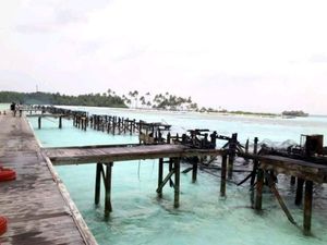 Kebakaran Hebat, Resor Mewah di Maldives Tinggal Puing-puing