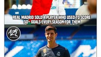 Kenapa Madrid malah menjual Ronaldo untuk mendatangkan Courtois sih? Madrid sesungguhnya masih punya sosok kiper jempolan dalam diri Keylor Navas. Keputusan yang diperdebatkan. Foto: istimewa