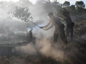 5 Hektar Lahan Gambut di Aceh Terbakar