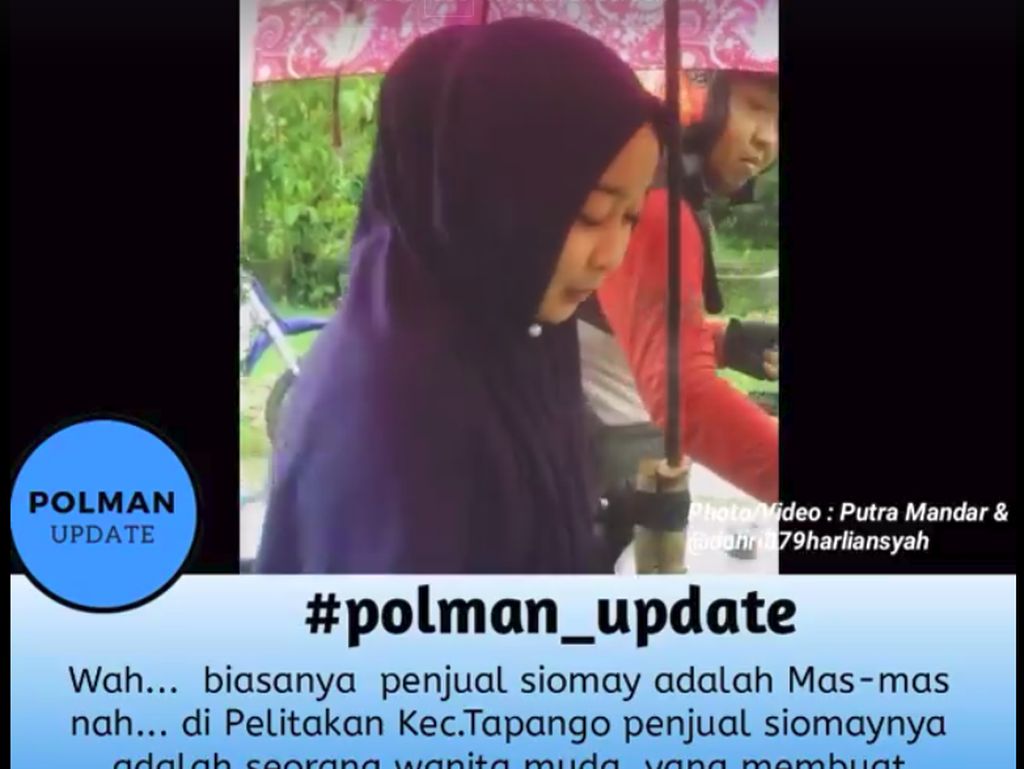 Ini Status Wanita Cantik Penjual Siomay yang Viral Ini Status Wanita Cantik Penjual Siomay yang Viral