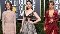Penampilan Seksi nan Anggun Para Selebriti di Golden Globe 2018 (2)