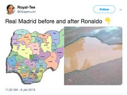 Saking jeleknya, Madrid sampai dibandingkan dengan kubang di jalan. Foto: istimewa