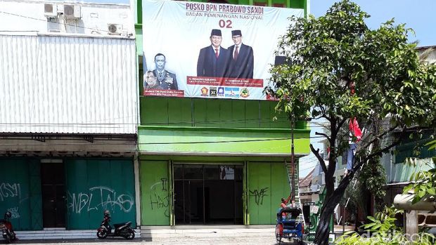 Satu Lagi Posko Prabowo Didirikan Dekat Rumah Jokowi di Solo