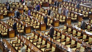 310 Anggota DPR Absen, Begini Kondisi Sidang Paripurna Awal Tahun